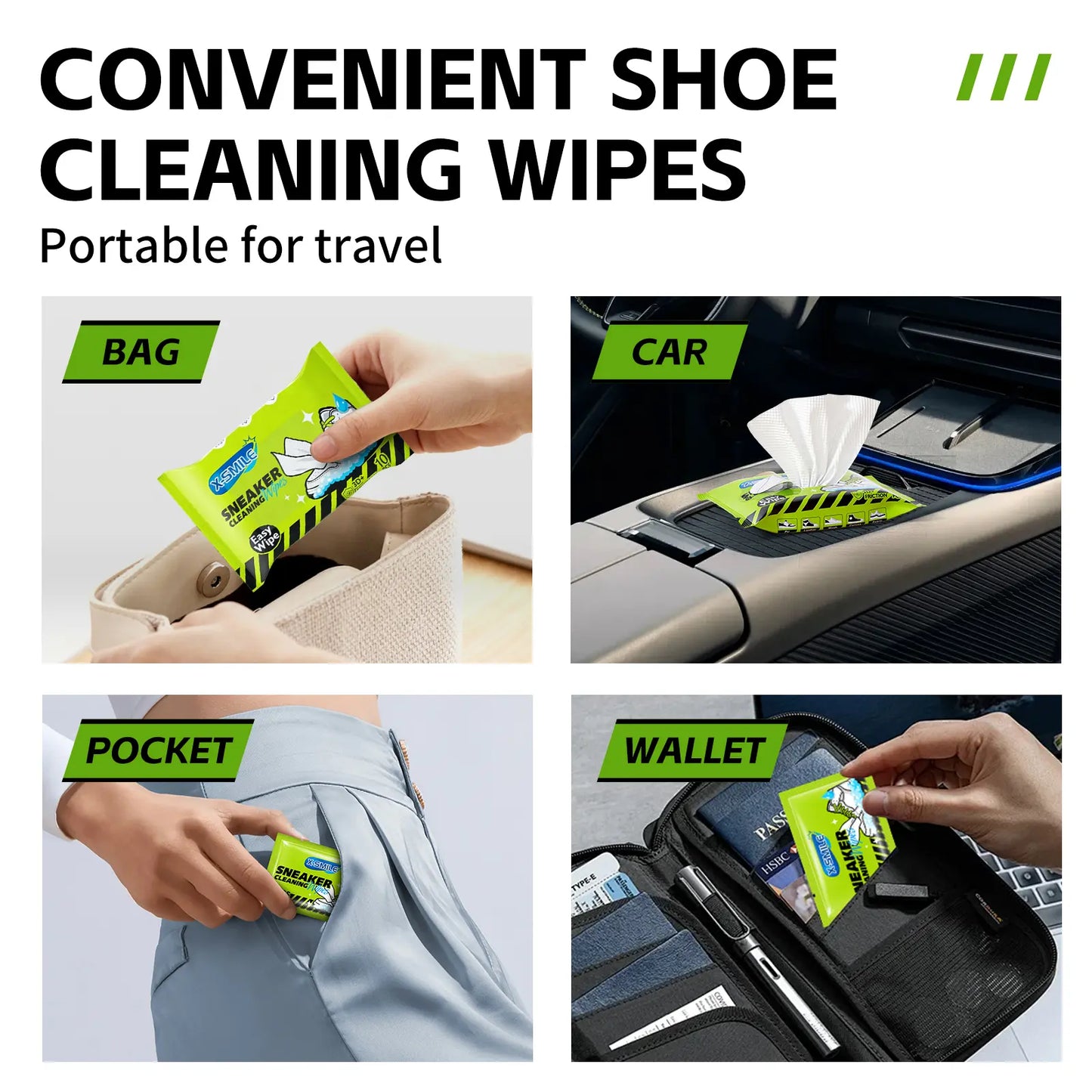Foam Sneaker Cleaner Kit with Brush – Deep Clean Shoes