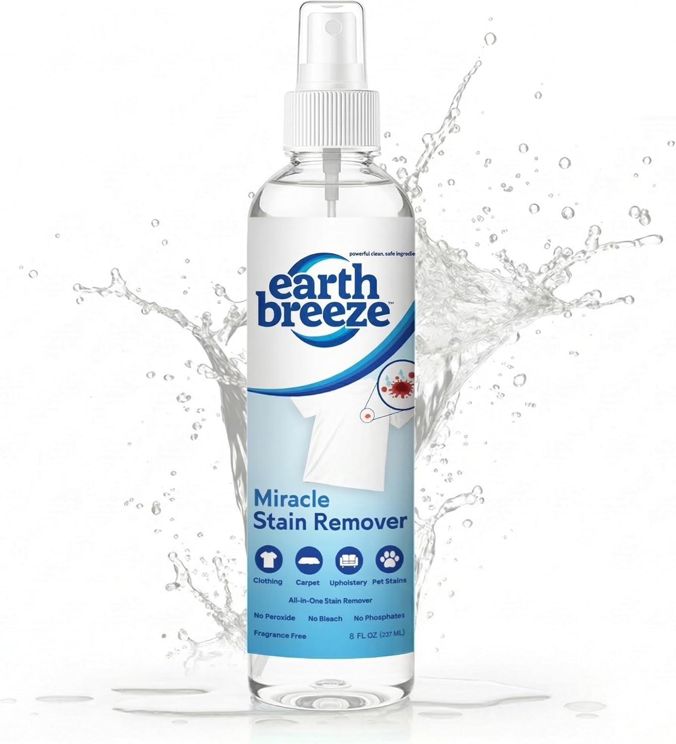 Miracle Stain Remover Spray 4 fl oz – All-in-One Household Stain Remover, No Harsh Chemicals